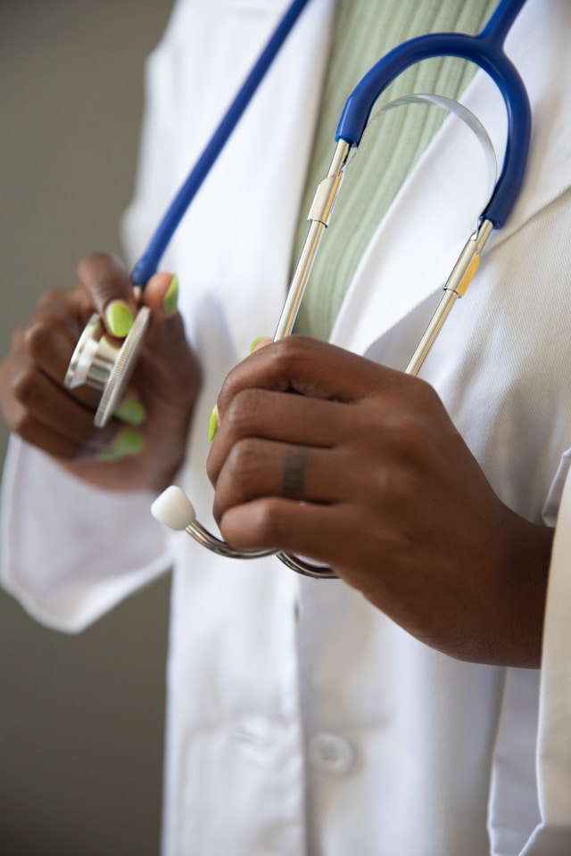 A diverse group of healthcare professionals